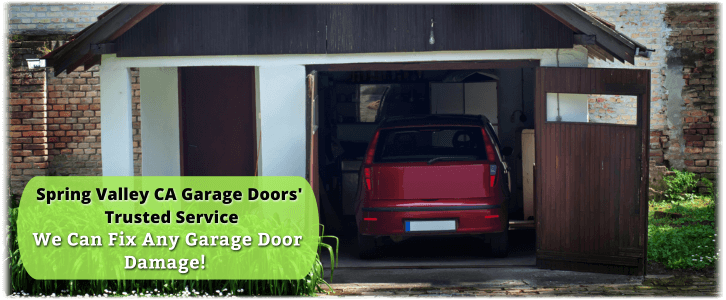 Garage Door Off Track In Spring Valley CA